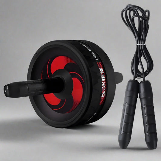 2-in-1 Ab Roller & Jump Rope
